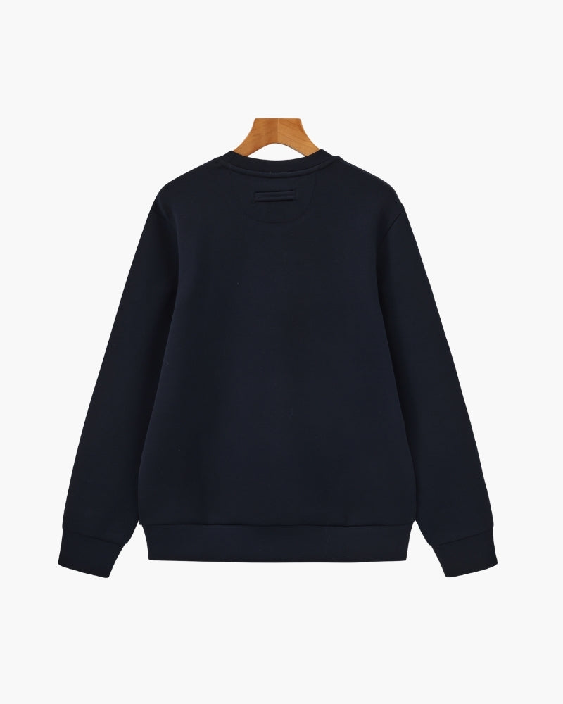 Klassisches Modal-Mix Sweatshirt