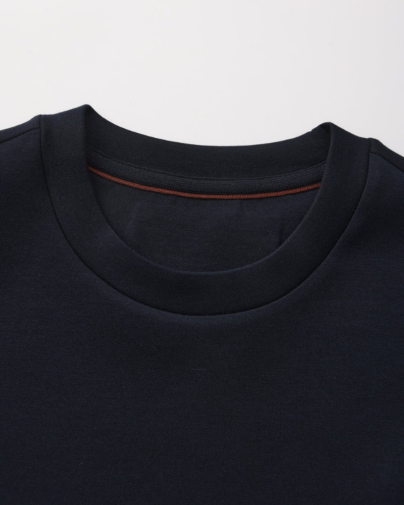 Klassisches Modal-Mix Sweatshirt