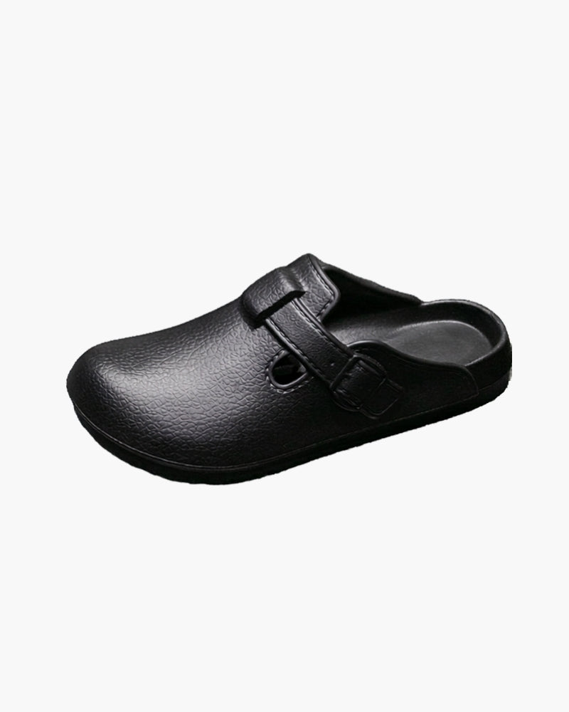 Klassische wasserdichte Buckle Clogs