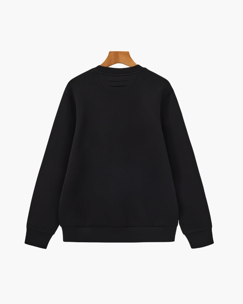 Klassisches Modal-Mix Sweatshirt