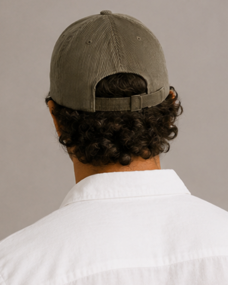 Klassische Cord-Cap