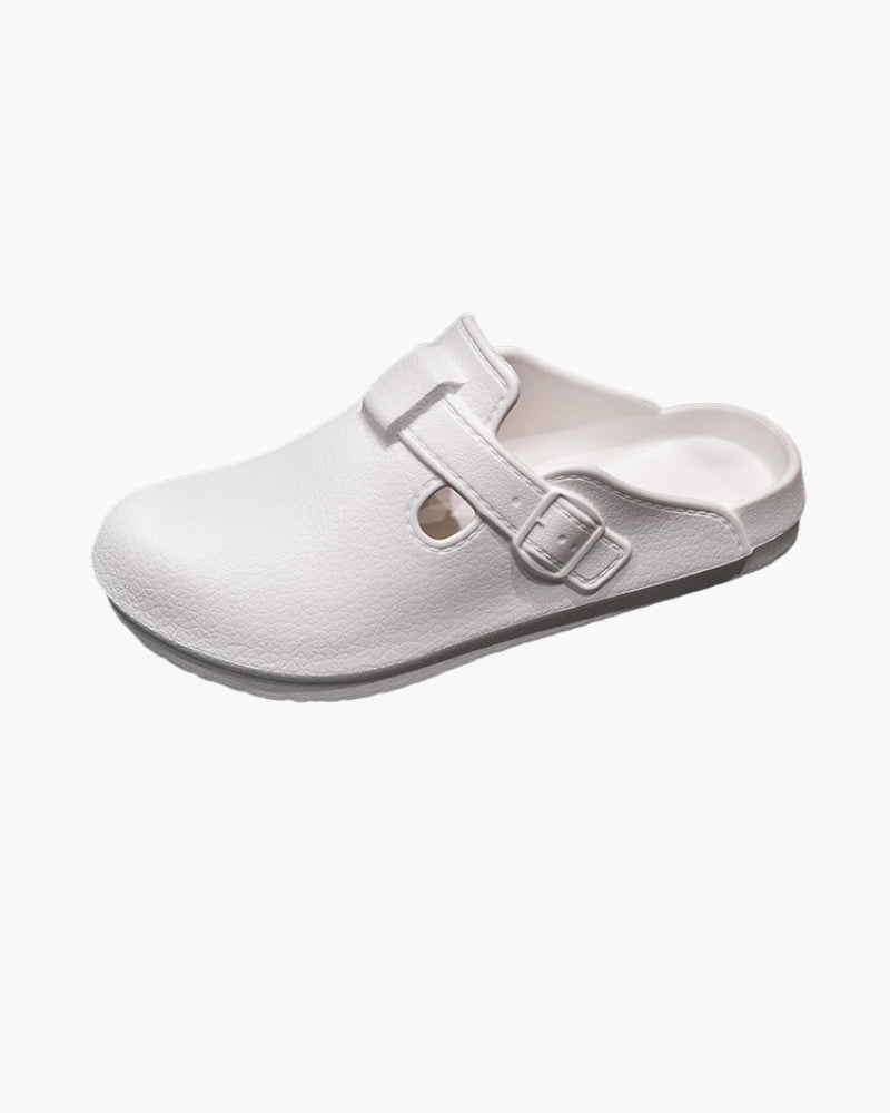 Klassische wasserdichte Buckle Clogs