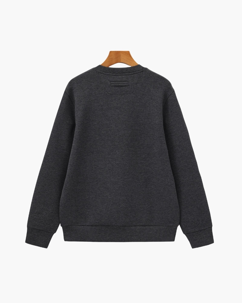 Klassisches Modal-Mix Sweatshirt