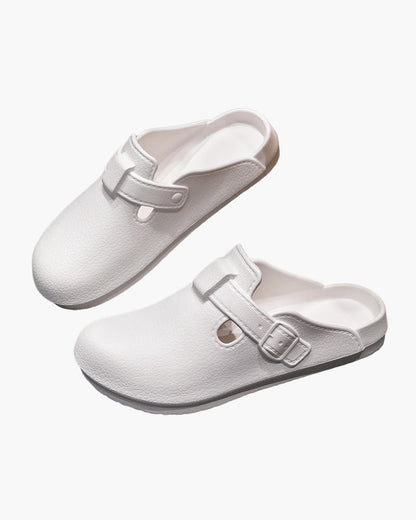 Klassische wasserdichte Buckle Clogs