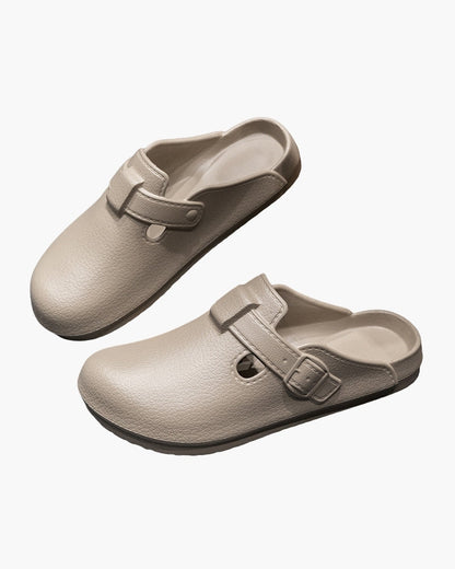 Klassische wasserdichte Buckle Clogs